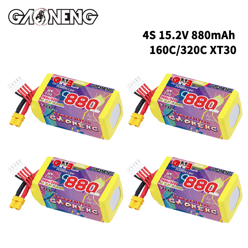 Drone Battery 4S - GNB 4S 880mAh 15.2V 160C/320C HV
