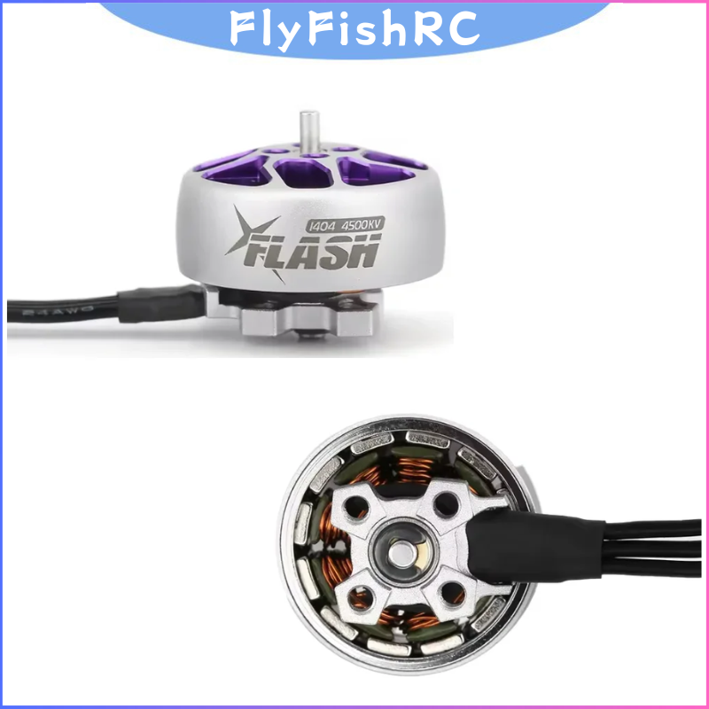 Drone Battery 4S - FlyFishRC Flash 1404 4500KV Brushless Motor