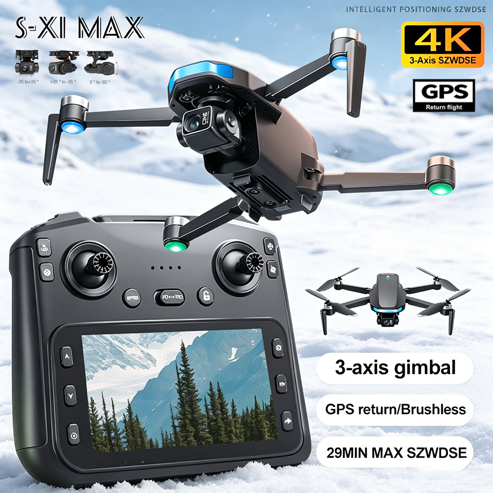 Drone Battery Balance Charger - New S-X1 MAX Drone GPS 8K