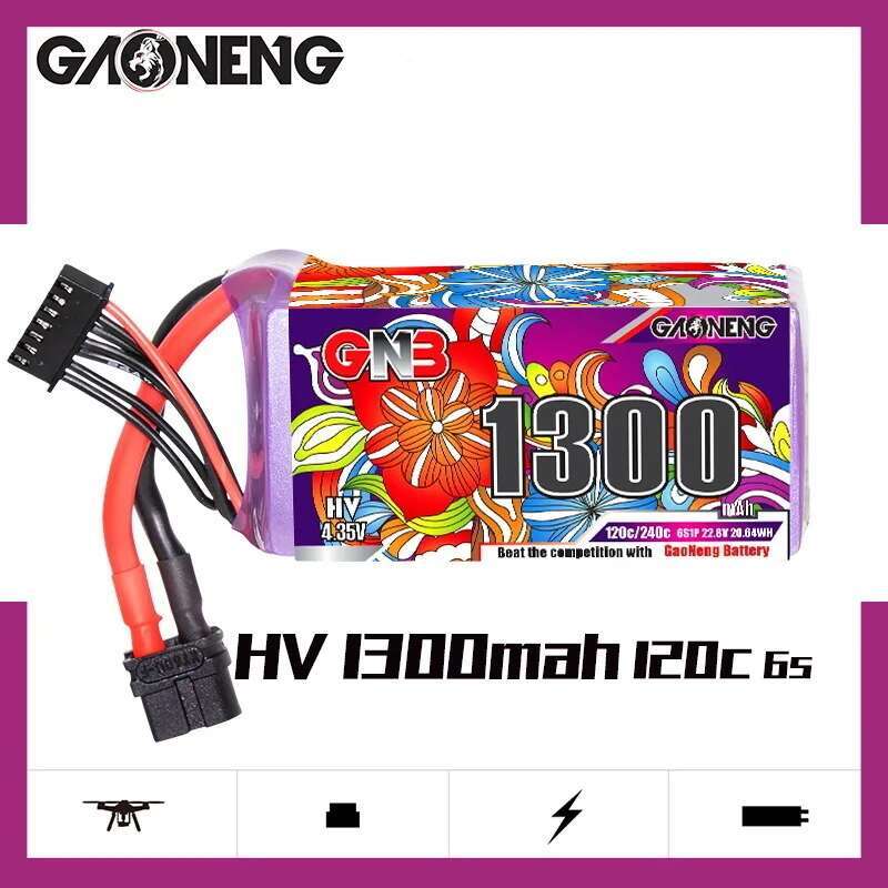 2Pcs GNB 6S Lipo Battery 22.8V - Drone Battery 6S reseña y precio