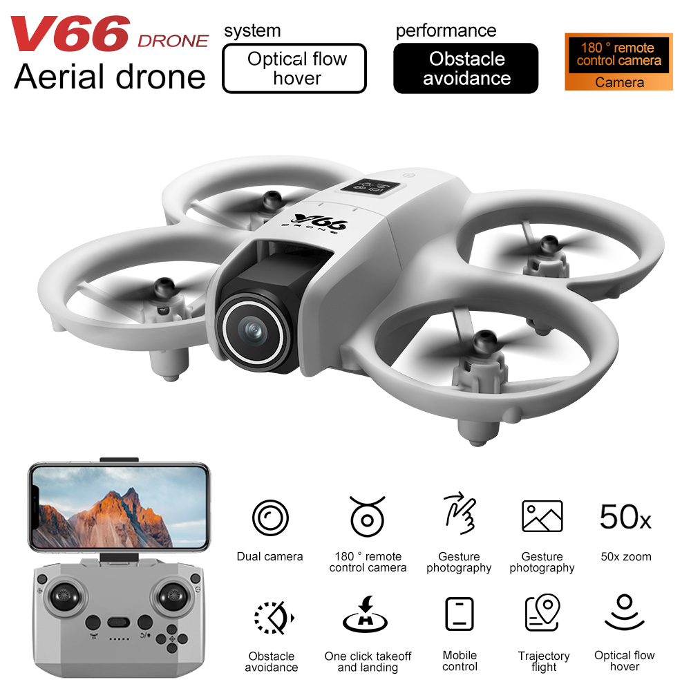 New V66 Mini Drone HD Camera 4 - Drone Battery Balance Charger reseña y precio