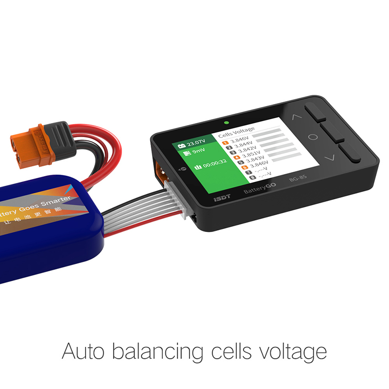 ISDT BG-8S Smart Battery Meter - Drone Battery Voltage Checker reseña y precio