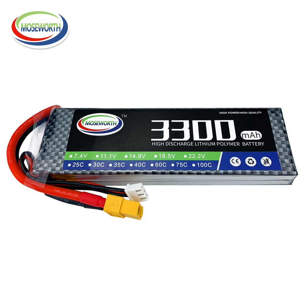 2S 3S 4S 5S 6S 7.4v 11.1V 14.8 - Drone Battery 3S reseña y precio