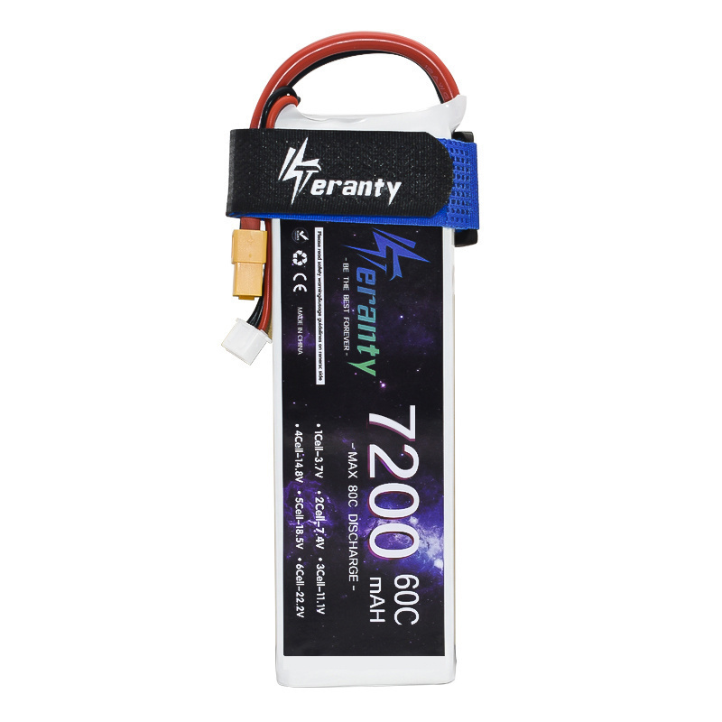 Upgrade 2S 7.4V 7200mAh 60C 6S - Drone Battery 6S reseña y precio