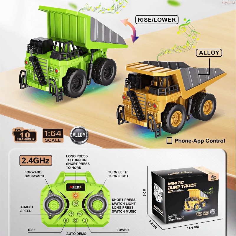 1:64 Remote Control and Alloy  - Drone Battery Alarm reseña y precio