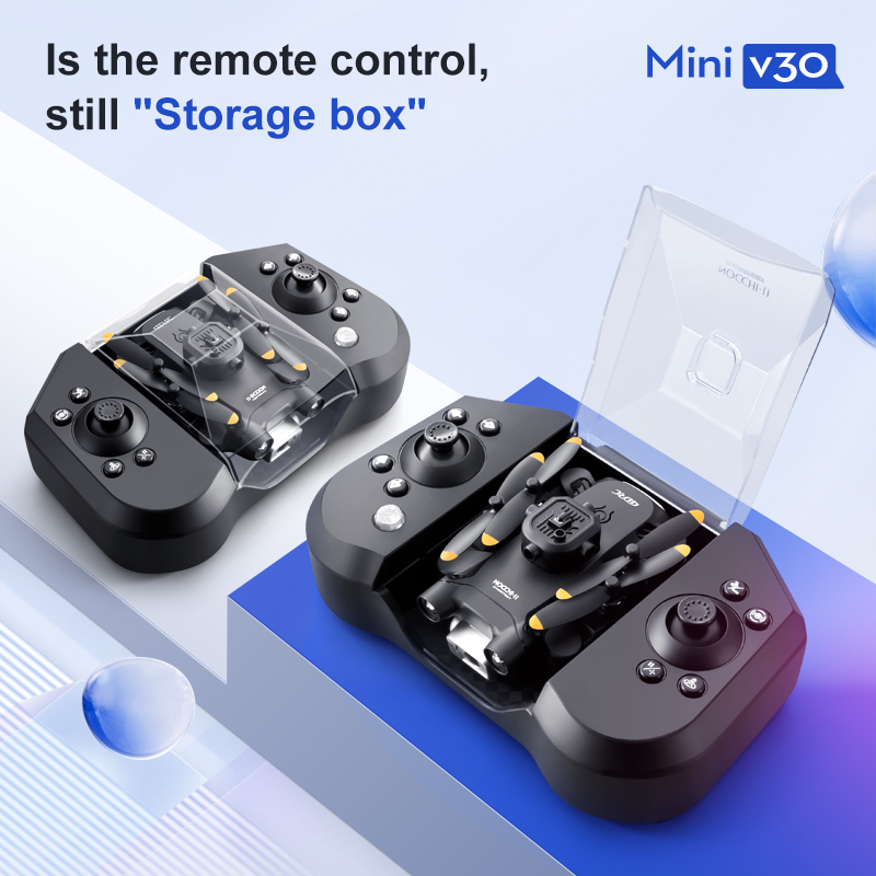 Mini V30 WiFi FPV Drone With 4 - Drone Battery Case reseña y precio