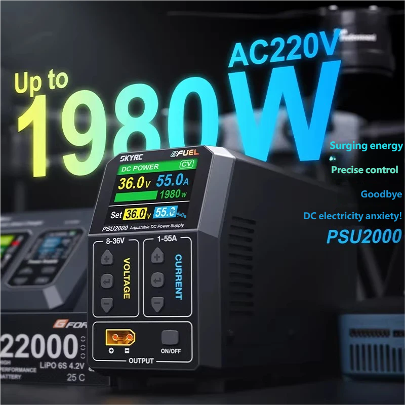SKYRC PSU2000 1980W Adjustable - Drone Battery Charger reseña y precio
