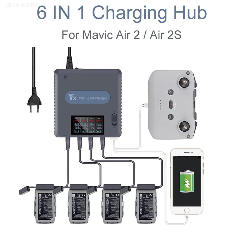 6 in 1 Digital display Battery - Drone Battery Smart reseña y precio