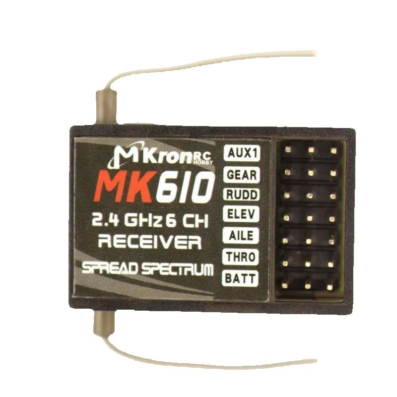 DSM2 MK610 AR6100 2.4G 6CH RC  - Drone Battery Plate reseña y precio