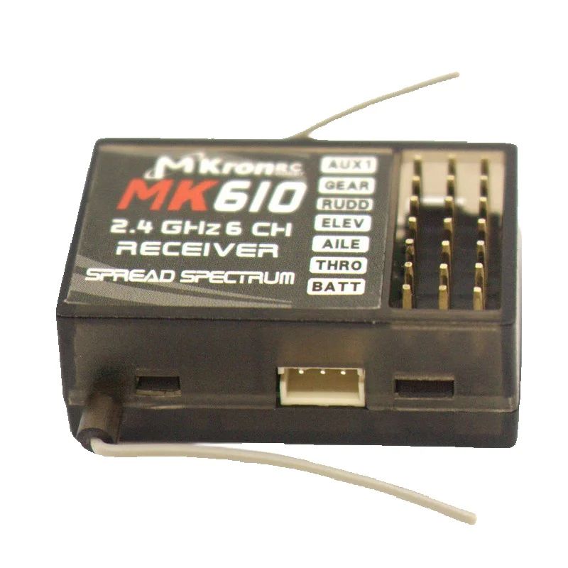 DSM2 MK610 AR6100 2.4G 6CH RC  - Drone Battery Plate reseña y precio