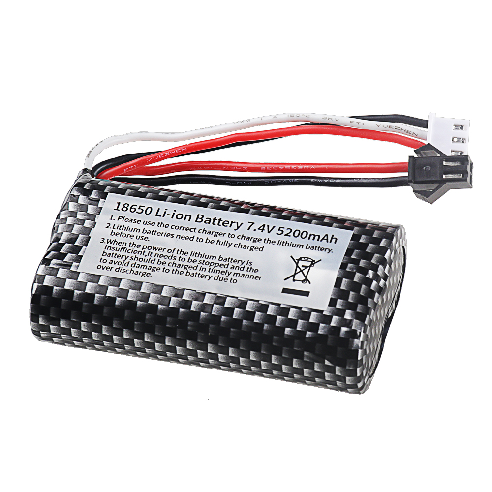 18650 7.4V 5200mAh Li-ion batt - Drone Battery Li-Ion reseña y precio