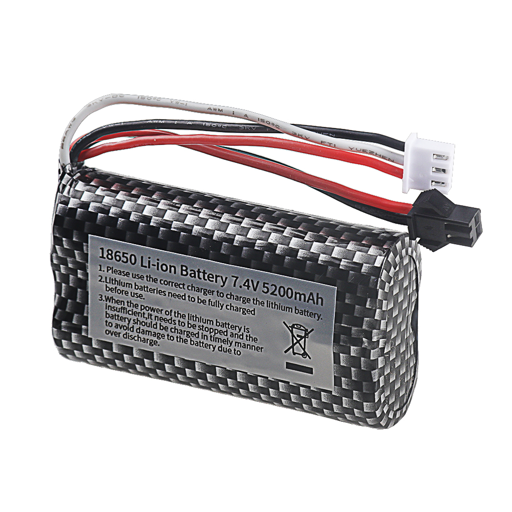 18650 7.4V 5200mAh Li-ion batt - Drone Battery Li-Ion reseña y precio