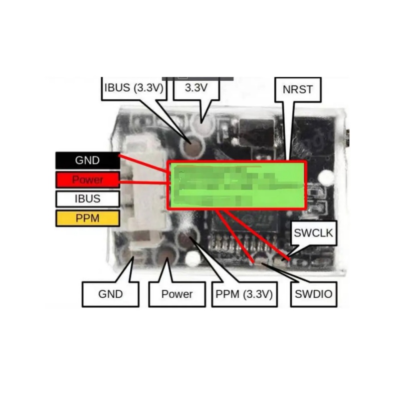 Flysky FS-8A 8CH 18CH Mini Rec - Drone Battery Plate reseña y precio