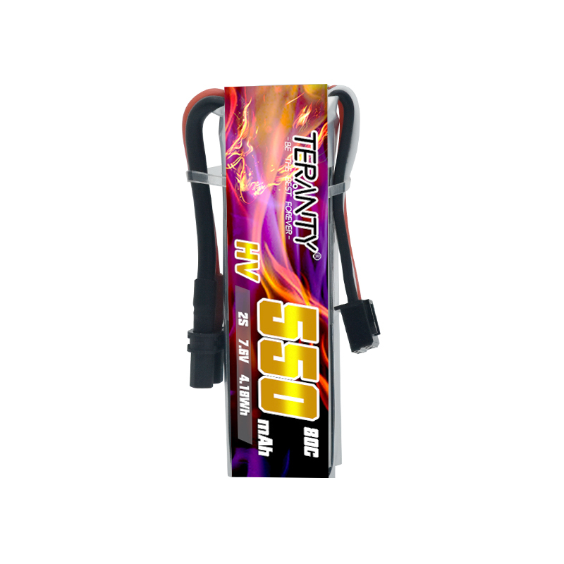 TERANTY 2S 7.6V 550mAh 80C HV  - Drone Battery High Voltage reseña y precio