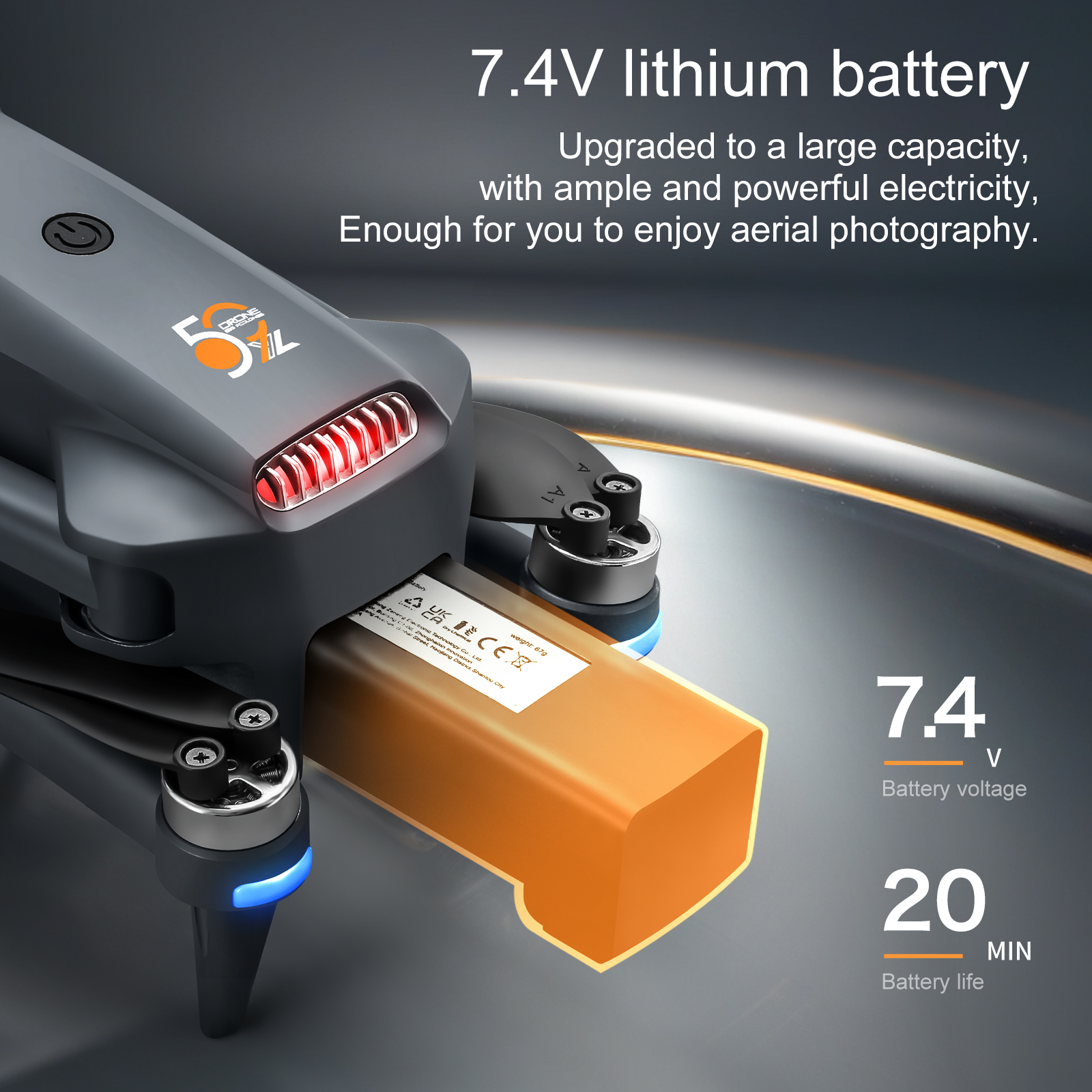Original YL059 Drone Battery B - Drone Battery Li-Ion reseña y precio