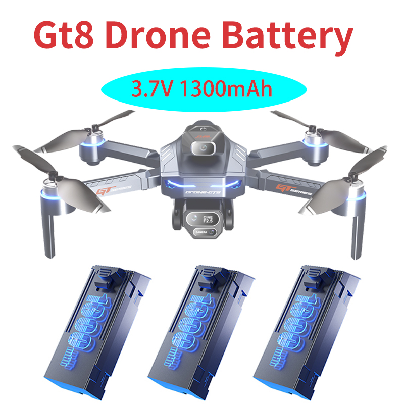 Original 3.7V 1300mAh GT8 Dron - Drone Battery Li-Ion reseña y precio