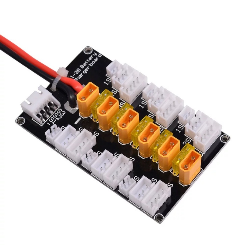 XT30 Plug Lipo Battery Paralle - Drone Battery Parallel Board reseña y precio