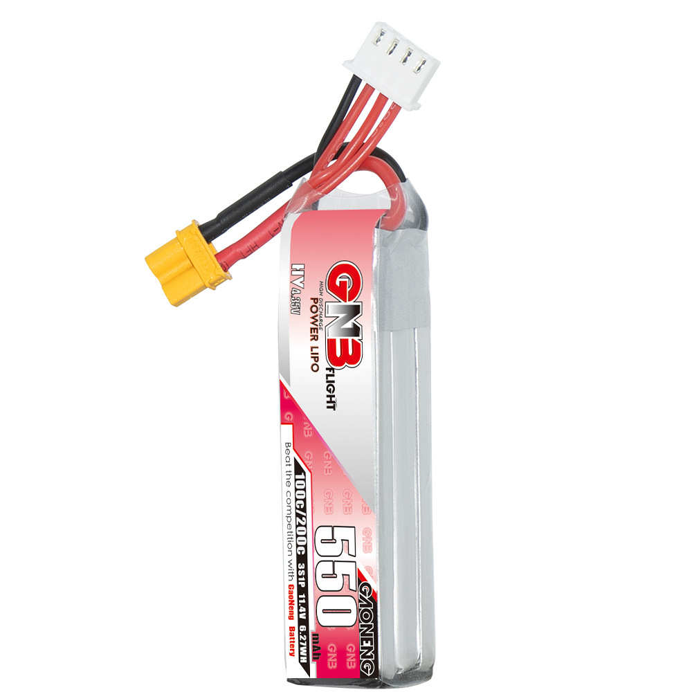 GNB HV 11.4V 550mAh 100C/200C  - Drone Battery 3S reseña y precio