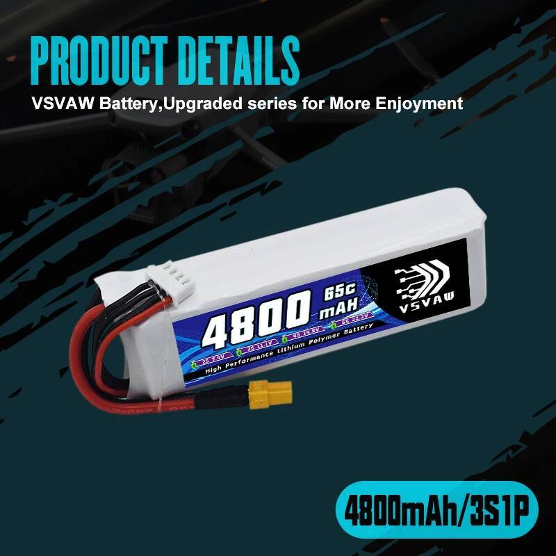 VSVAW 3S Lipo Battery for FPV  - Drone Battery Plate reseña y precio