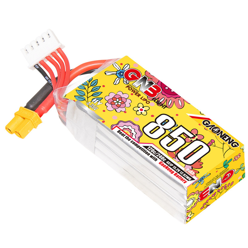 Upgraded GNB 4S 15.2V 850mAh L - Drone Battery 4S reseña y precio