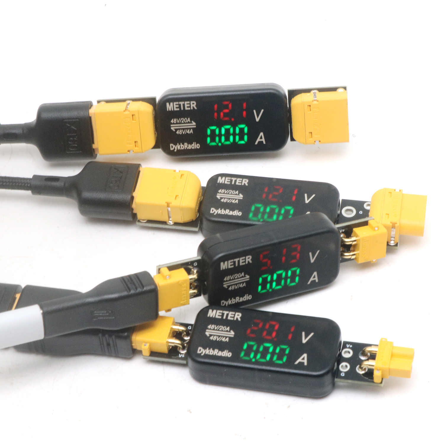 XT30/XT60 20A/4A DC Voltage Cu - Drone Battery Voltage Checker reseña y precio
