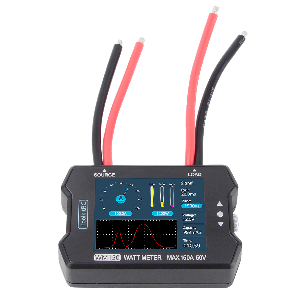 ToolkitRC WM150 150A 50V Watt  - Drone Battery Voltage Checker reseña y precio