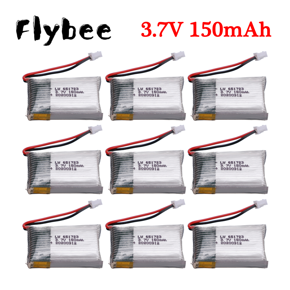 3.7V 150mah 651723 for H20 S8  - Drone Battery Lipo reseña y precio