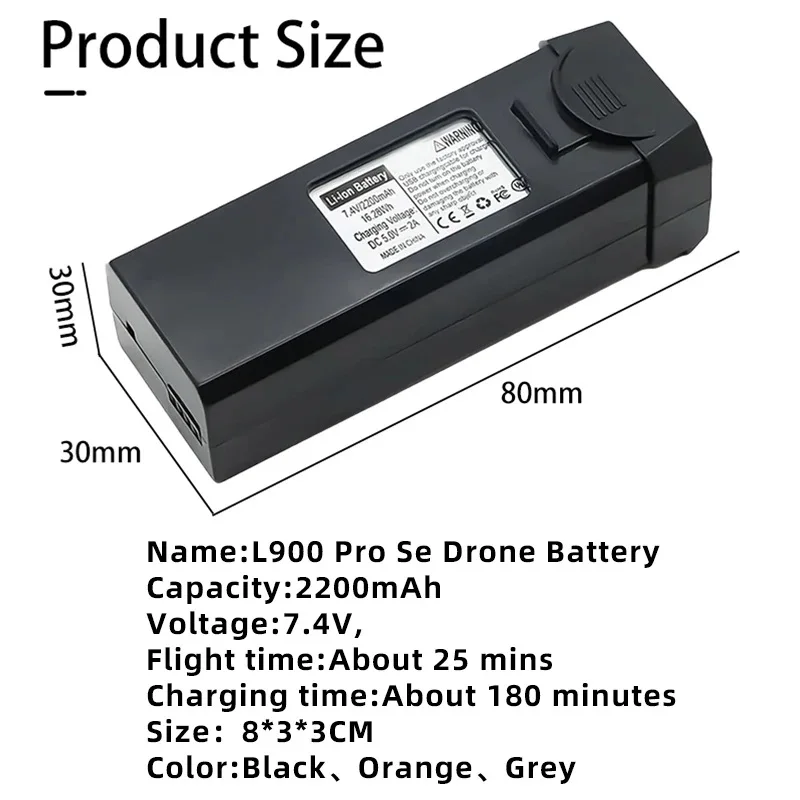 Battery L900 PRO SE Max Drone  - Drone Battery Li-Ion reseña y precio