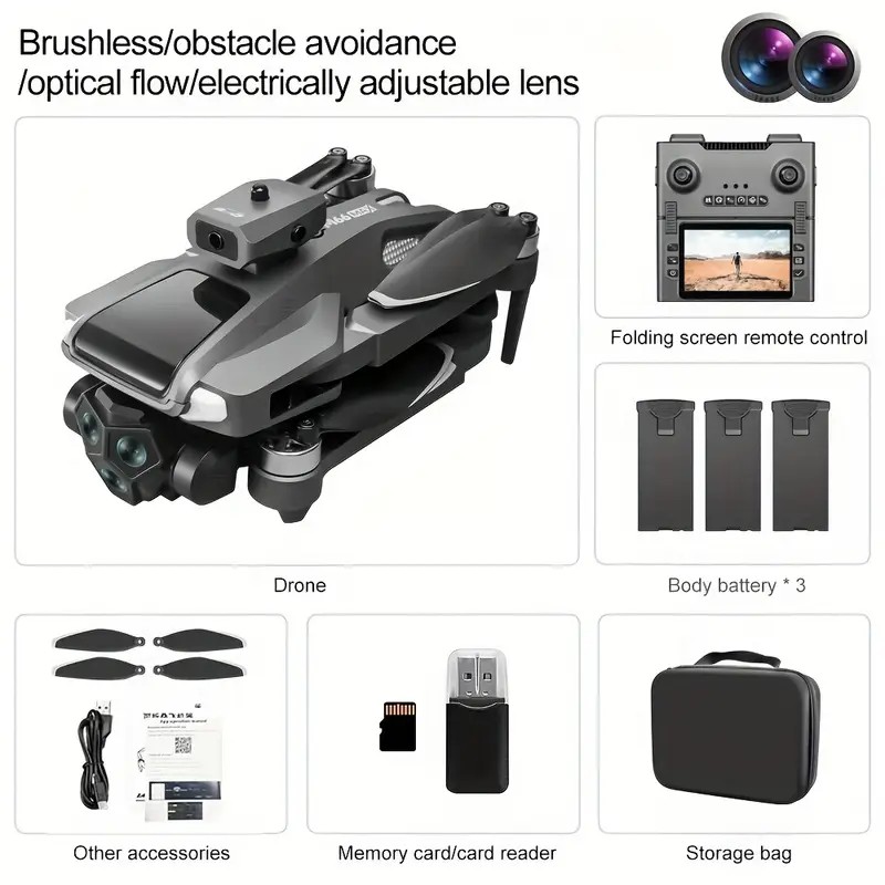 New M66 Triple Battery Brushle - Drone Battery Smart reseña y precio