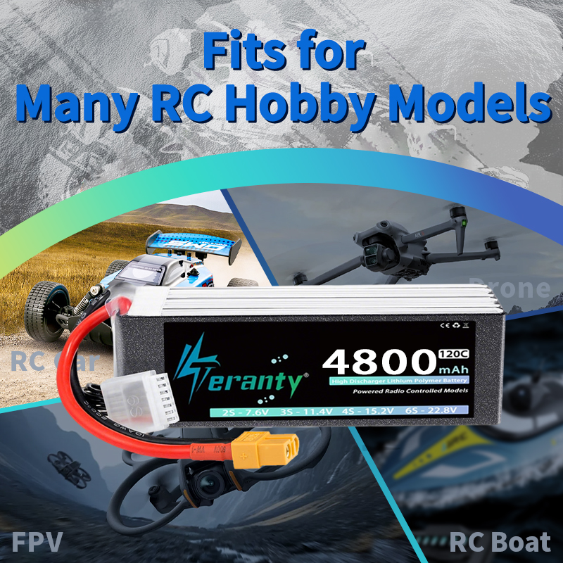 TERANTY 6S 4800mAh Lipo Batter - Drone Battery 6S reseña y precio