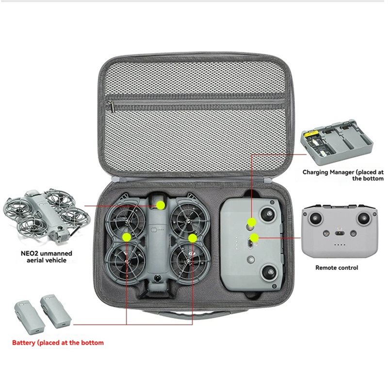 Protective Storage Bag For DJI - Drone Battery Bag reseña y precio