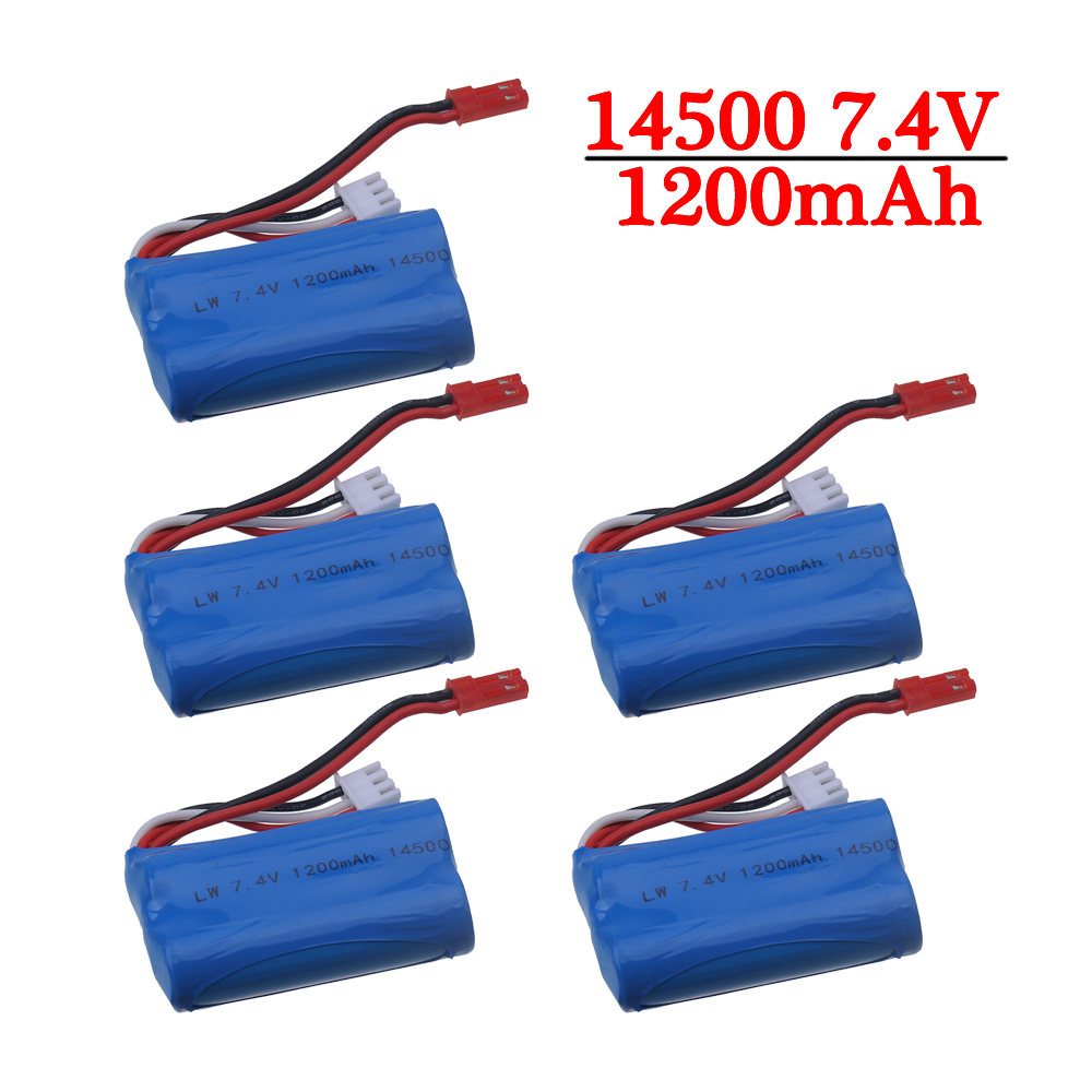 7.4V RC Boat Battery For Wltoy - Drone Battery Li-Ion reseña y precio