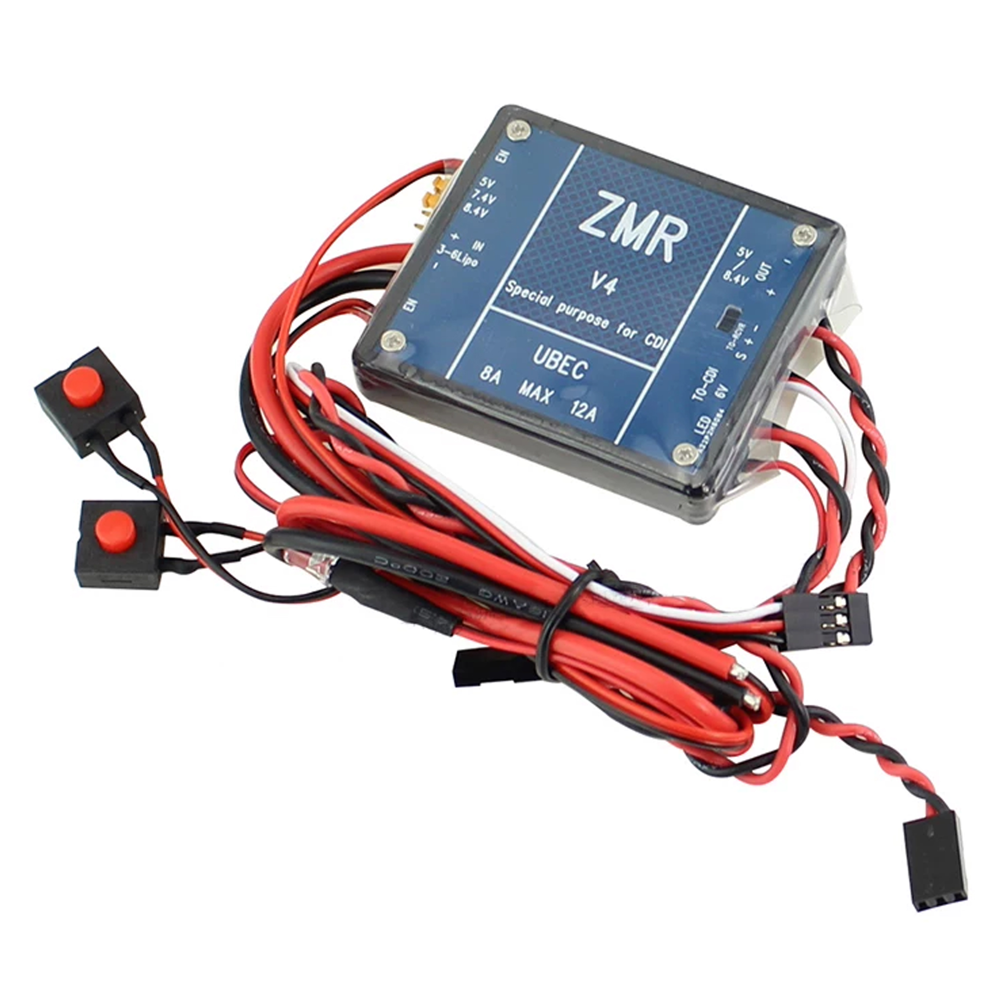 UBEC V2 V3 V4 ZMR 8A Dual BEC  - Drone Battery Lipo reseña y precio