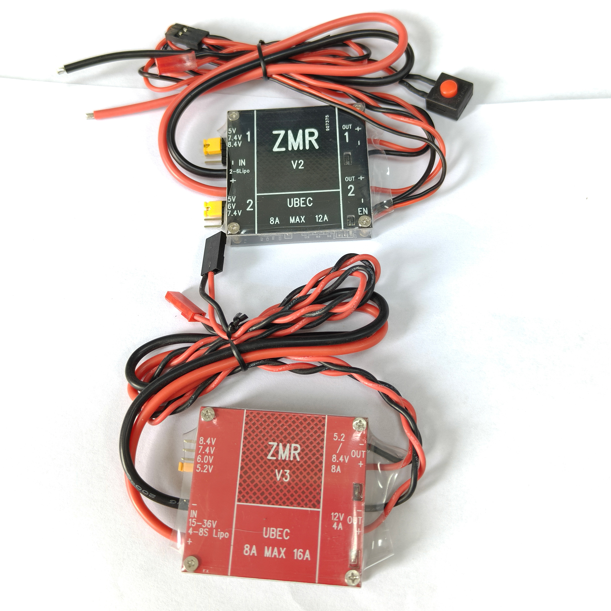 UBEC V2 V3 V4 ZMR 8A Dual BEC  - Drone Battery Lipo reseña y precio