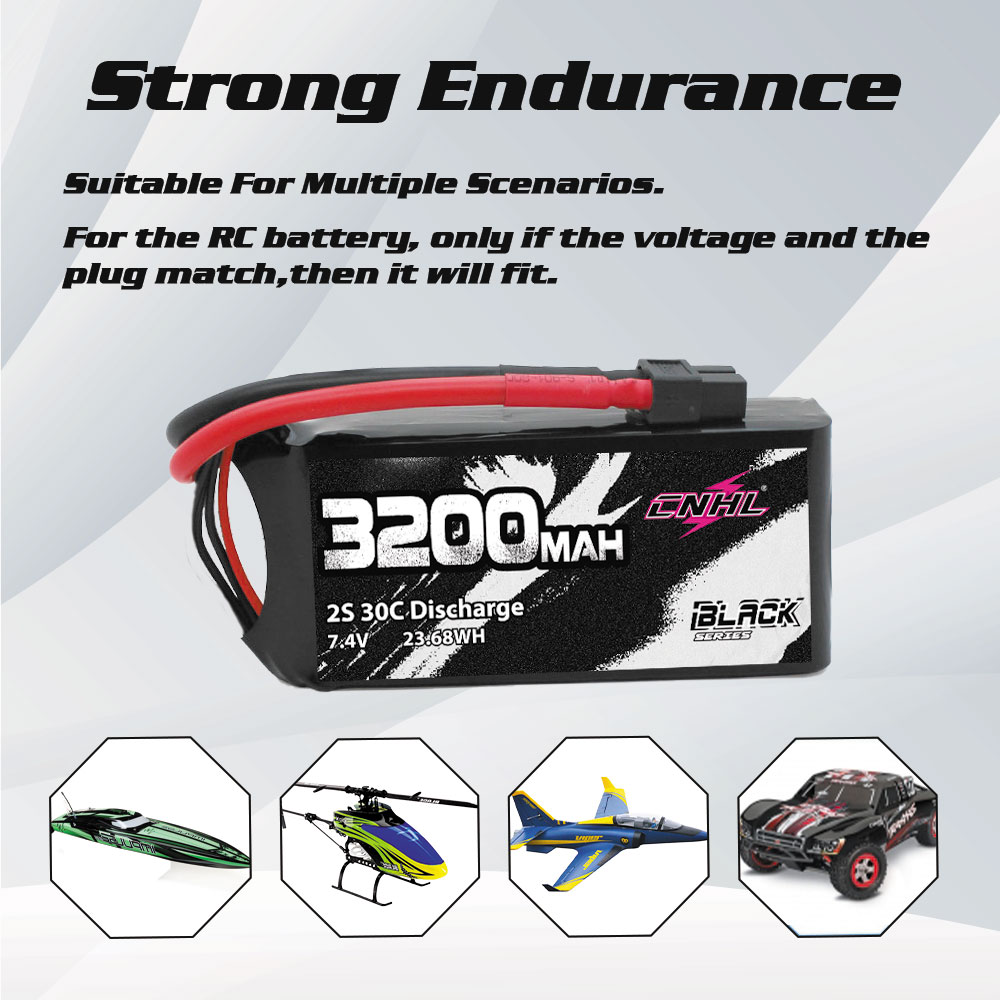 CNHL 2S 3S 4S Lipo Battery 7.4 - Drone Battery 3S reseña y precio