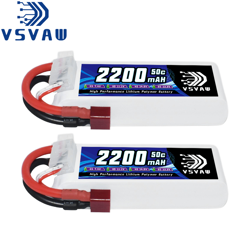 VSVAW 7.4V 2200mah 2S Drone Li - Drone Battery Plate reseña y precio