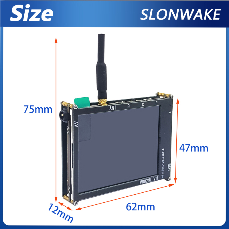 Micro 5.8G 56CH 2.4 Inch LCD 4 - Drone Battery Plate reseña y precio