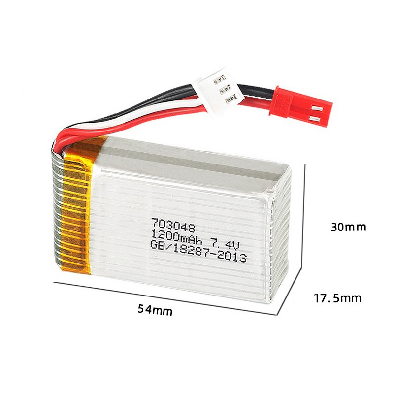 Lipo Battery 2S 7.4V 1200mAh 7 - Drone Battery Li-Ion reseña y precio