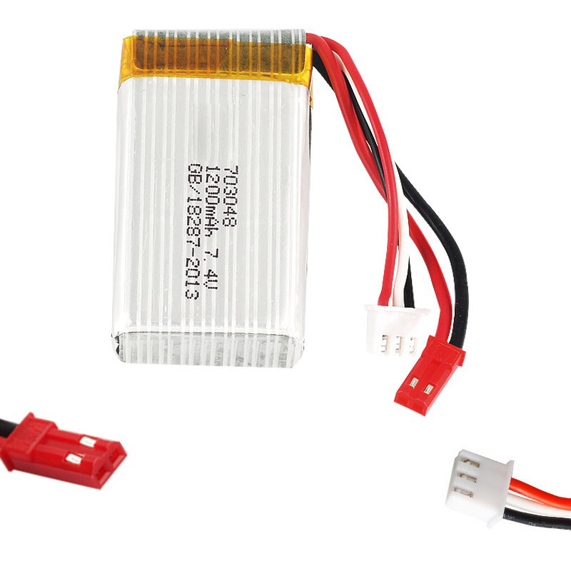 Lipo Battery 2S 7.4V 1200mAh 7 - Drone Battery Li-Ion reseña y precio