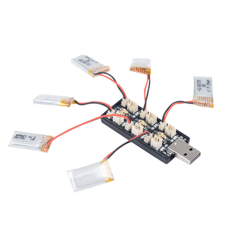 6CH USB 1S LiPo/LiHv 3.7V/4.2V - Drone Battery Connector reseña y precio