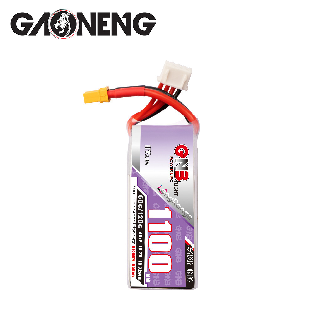 GNB 4S 1100mAh 60C/120C HV Lip - Drone Battery Plate reseña y precio