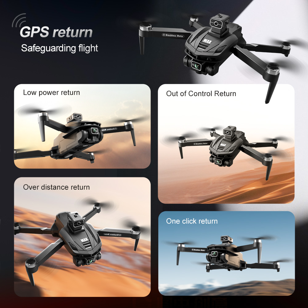 V168 PRO Max GPS Drone 8K Prof - Drone Battery Case reseña y precio