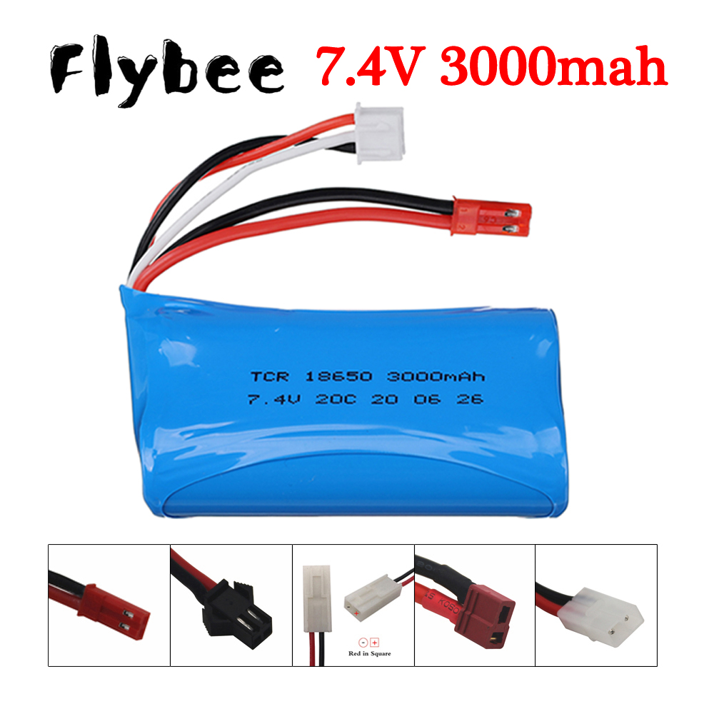 7.4V 3000mAh 18650 Li-ion Bate - Drone Battery Li-Ion reseña y precio