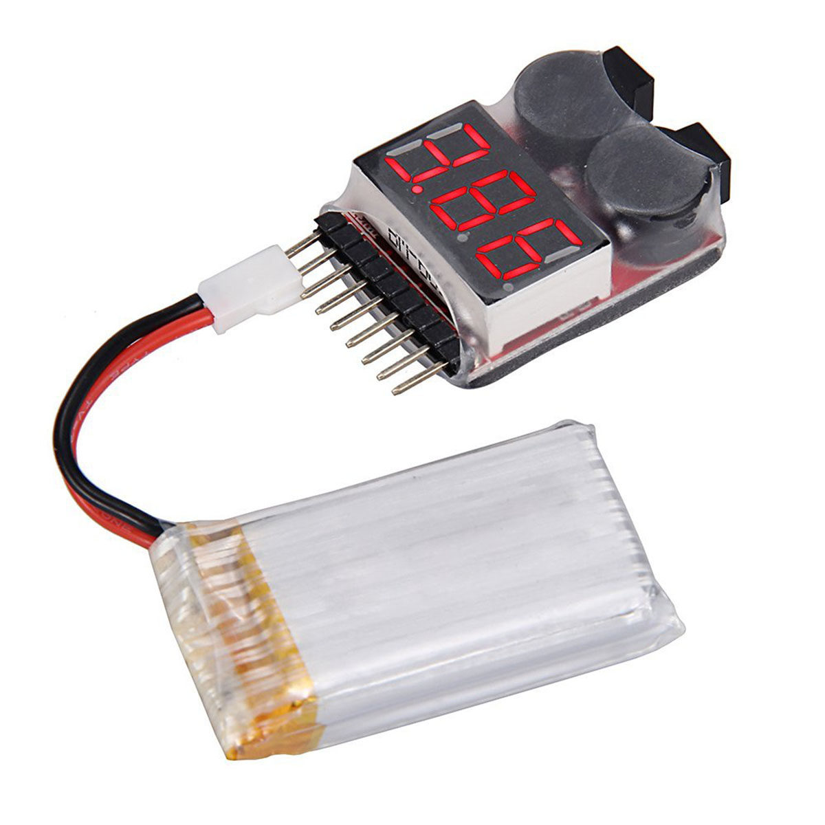 -8S Lipo Battery Voltage Teste - Drone Battery Voltage Checker reseña y precio