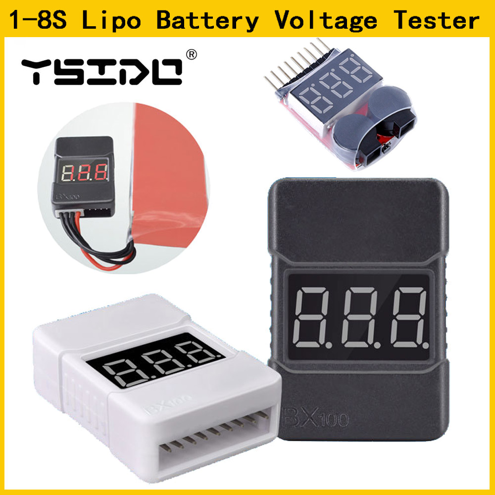 1-8S Lipo Battery Voltage Test - Drone Battery Voltage Checker reseña y precio