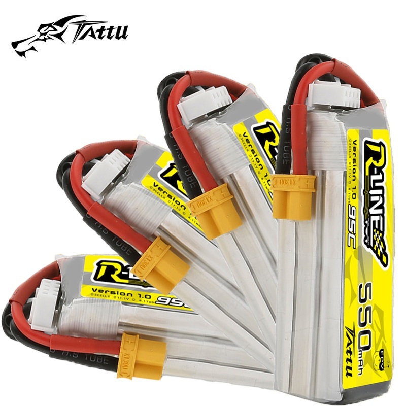 Upgrade TATTU R-LINE 1.0 550mA - Drone Battery 3S reseña y precio