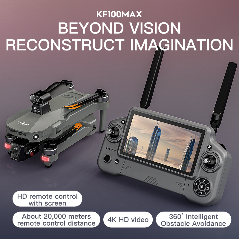 SJRC KF100 MAX 8K UHD Photo HD - Drone Battery Case reseña y precio