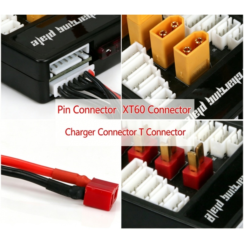 6 in 1 XT60 Parallel Charging  - Drone Battery Parallel Board reseña y precio