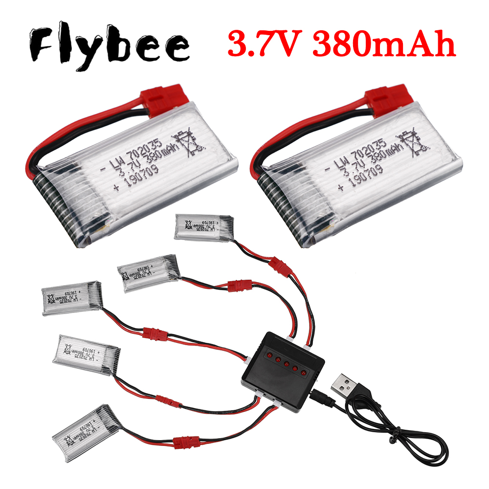 3.7V 380mAh Lipo Battery With  - Drone Battery Lipo reseña y precio