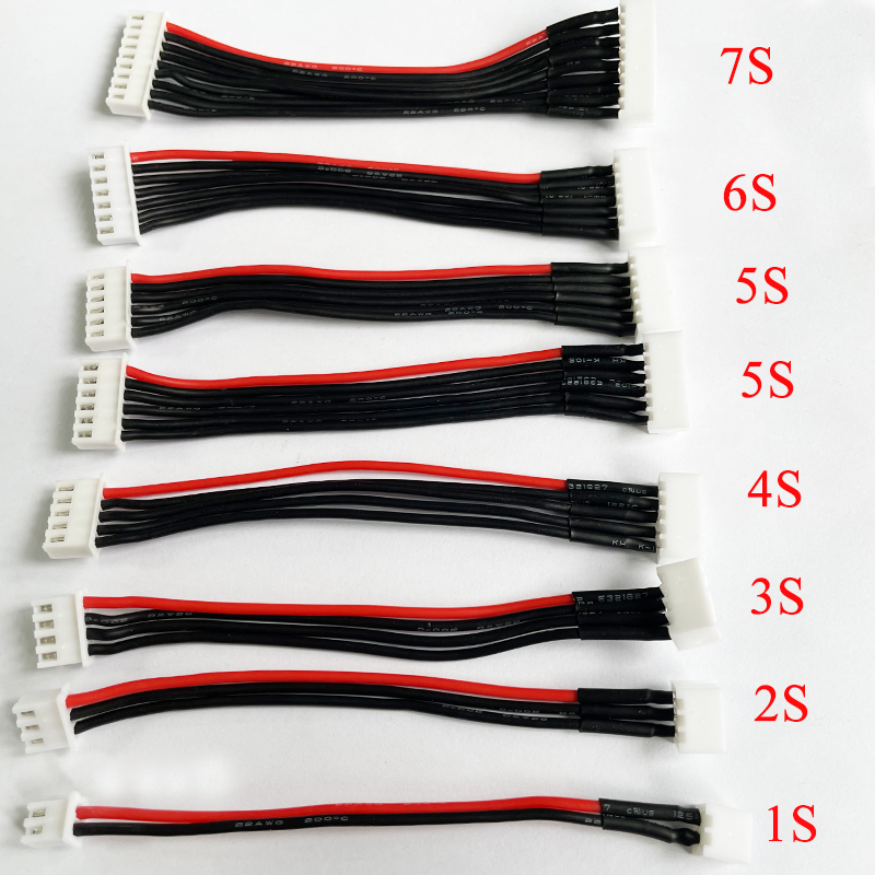 5pcs/lot JST-XH 1S 2S 3S 4S 5S - Drone Battery 6S reseña y precio